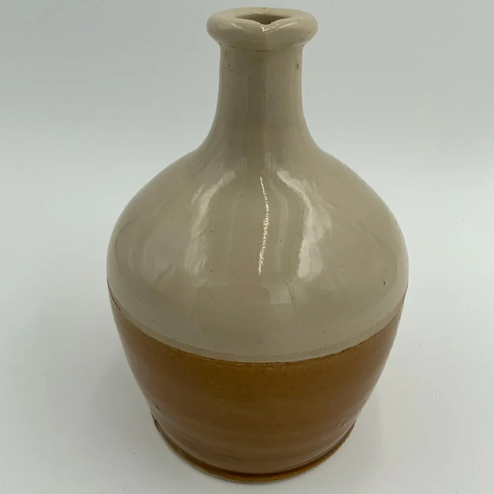 VINTAGE JAMES B. BEAM WHISKEY CERAMIC POTTERY DECANTER JUG by BRONTE LIQUEUR CO.
